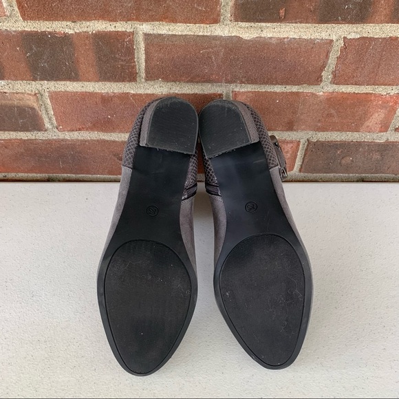 Karen Scott Women’s ivyy Almond Toe Ankle Boots, Grey, Size US 9.5 M - Picture 5 of 9